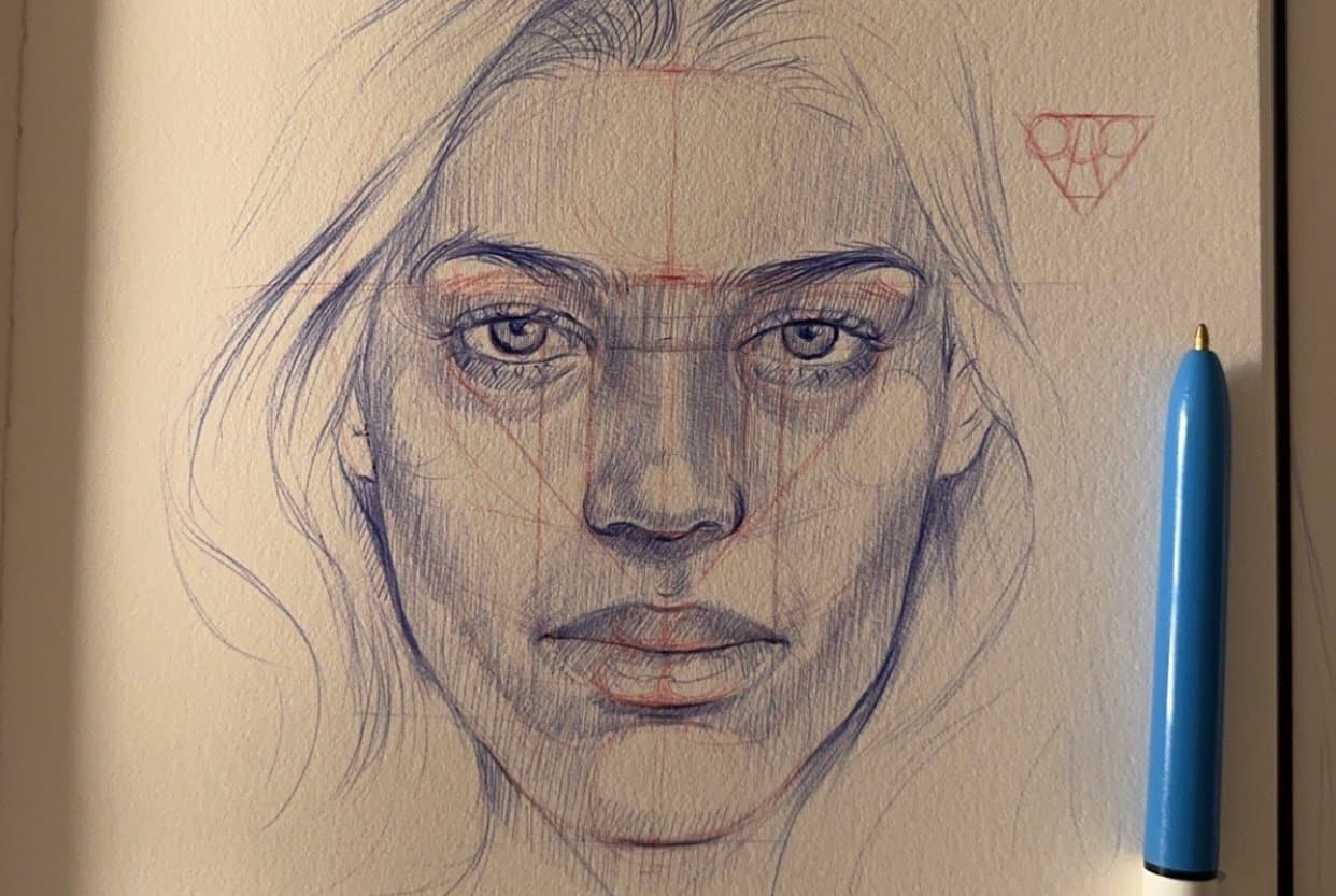 رسم البورترية للمبتدئين
